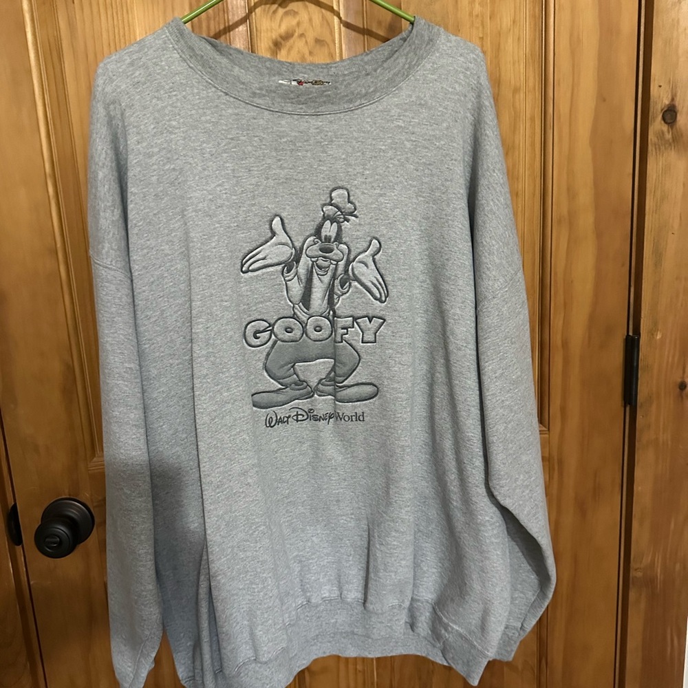 Disney Goofy Gray Sweater